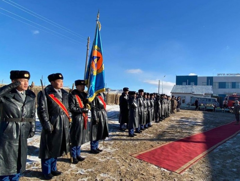 Алслагдсан сумын иргэдэд гамшгаас хамгаалах төрийн үйлчилгээг шуурхай хүргэх боломж бүрдлээ