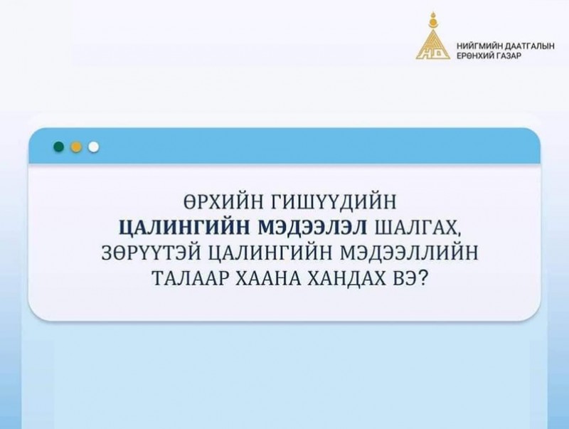 Ямар тохиолдолд цалингийн мэдээлэл зөрүүтэй байх вэ?