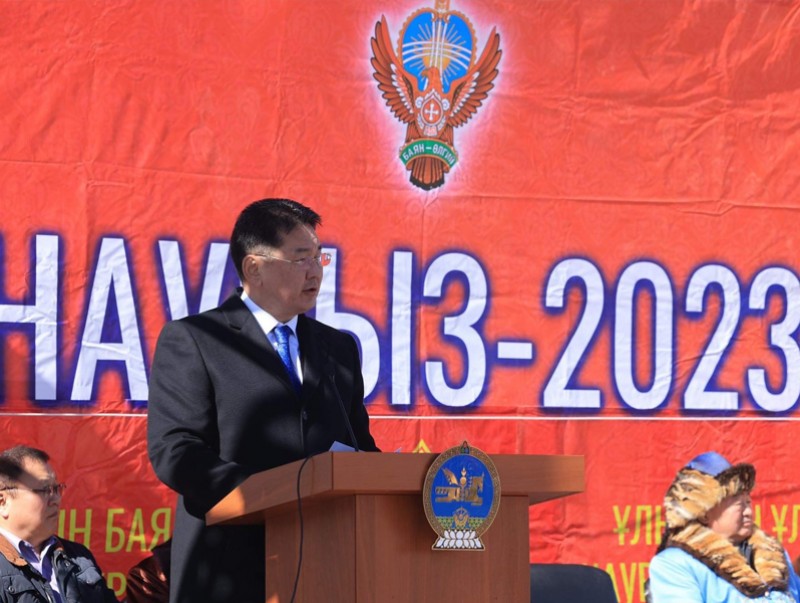 Монгол Улсын Ерөнхийлөгч У.Хүрэлсүх “Наурыз-2023” баярын ёслолд оролцлоо
