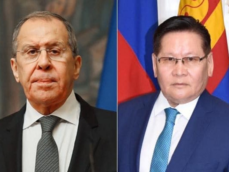 Элчин сайд Ө.Энхтүвшин ОХУ-ын Гадаад хэргийн сайд С.Лавровтой уулзав