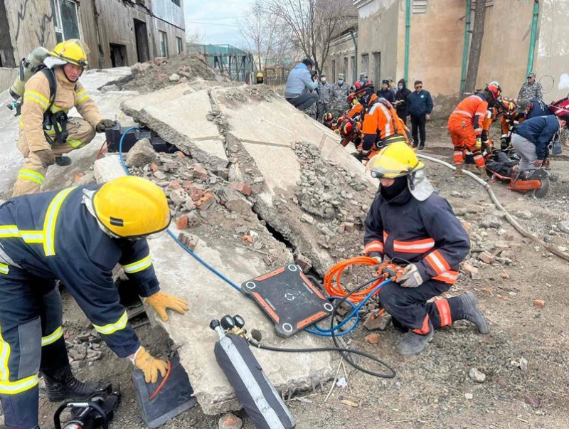 Газар хөдлөлтийн үеийн дуурайлган үзүүлэх дадлага сургууль зохион байгуулав