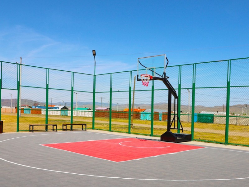 3x3 сагсан бөмбөгийн талбай байгуулах ажлууд үргэлжилж байна
