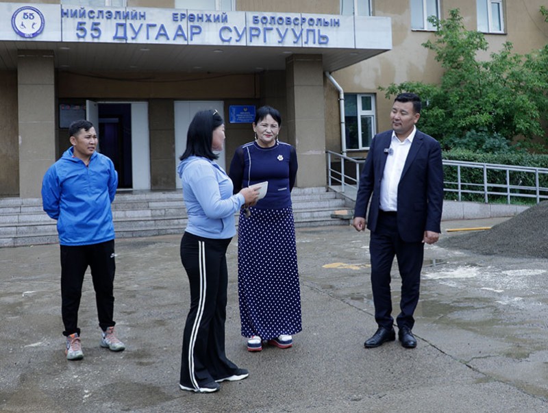 Тусгай хэрэгцээт хүүхдүүдийн 55 дугаар сургууль лифттэй болно