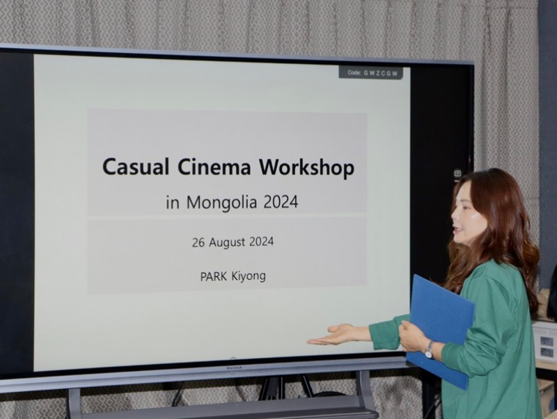 "Casual cinema workshop 2024 in Mongolia" сургалт боллоо