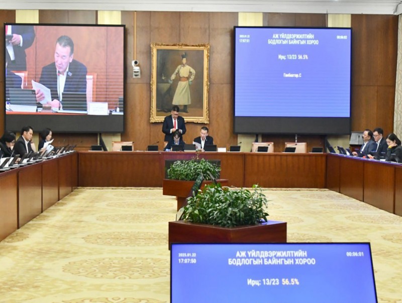Газрын тос боловсруулах үйлдвэр барих төслийг хэрэгжүүлэх асуудлаар “Засгийн газарт чиглэл өгөх тухай” тогтоол баталлаа