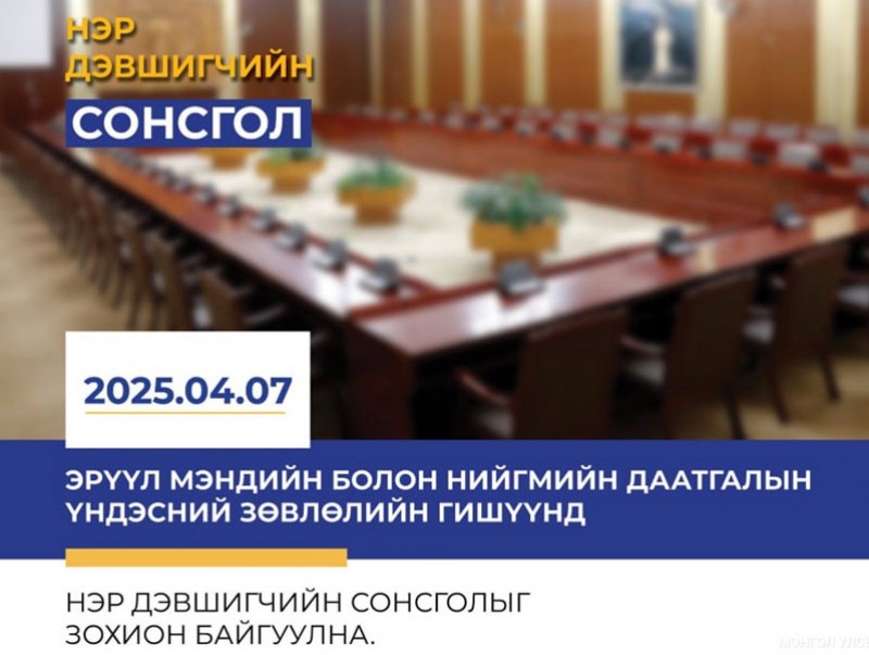 Нэр дэвшигчдийн талаарх мэргэжлийн, хараат бус дүгнэлт гаргах судлаач, мэргэжилтнүүдийг урьж байна