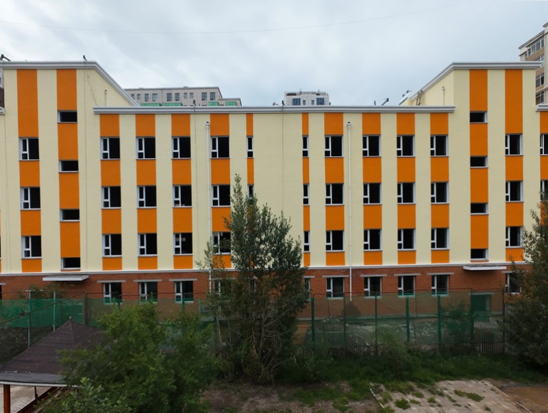 ХУД-ийн 16 дугаар хорооны 640 хүүхдийн суудалтай сургуулийн барилга угсралтын ажил дууслаа