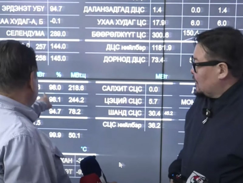 Ерөнхий сайд Г.Занданшатар эрчим хүчний салбарын нөхцөл байдалтай танилцаж байна