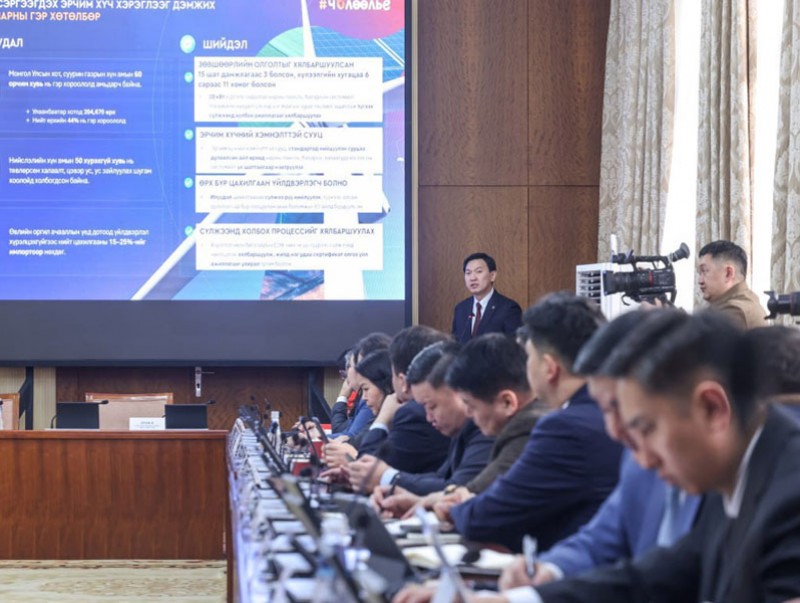Сэргээгдэх эрчим хүч, ногоон санхүүжилтийн талаарх олон талт түншлэлийг бэхжүүлэх тухай өндөр түвшний хэлэлцүүлэг өрнөж байна