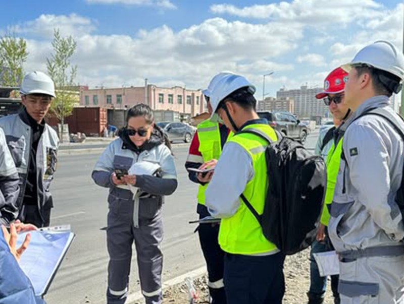 Төмөр зам доогуур нүхэн гарц барих төслийн талбайд үзлэг, хяналт явууллаа