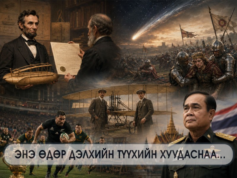 ЭНЭ ӨДӨР: Абрахам Линкольн угсардаг завины зохион бүтээлдээ патент авчээ