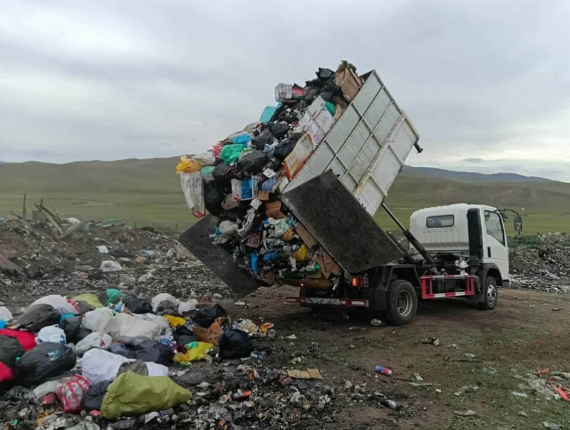 Отгонтэнгэр хайрхан, Улаагчны Хар нуур орчмоос 44.5 тонн хог хаягдал цэвэрлэв