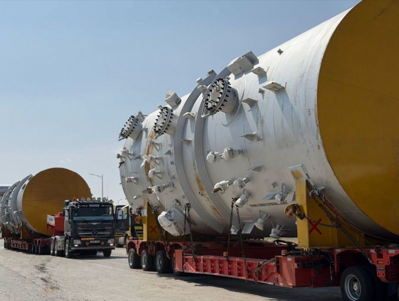 Газрын тос боловсруулах үйлдвэрийн Вакуум нэрлэгийн цамхгийг Дорноговьд хүлээн авчээ