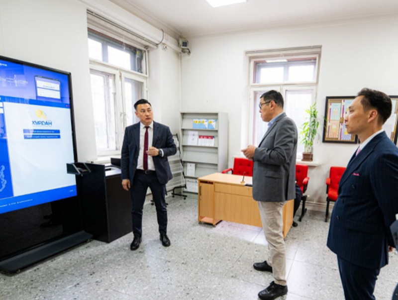 Оюуны өмчийн газрын киоск төхөөрөмжид “Хурдан” үйлчилгээ нэвтэрлээ