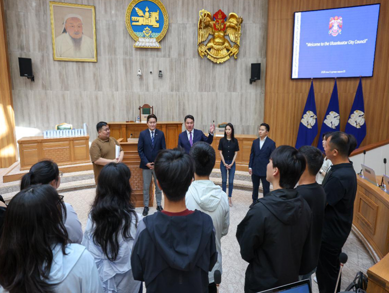 БНХАУ-ын Ляонин мужийн төлөөлөгчид НИТХ-ын үйл ажиллагаатай танилцлаа